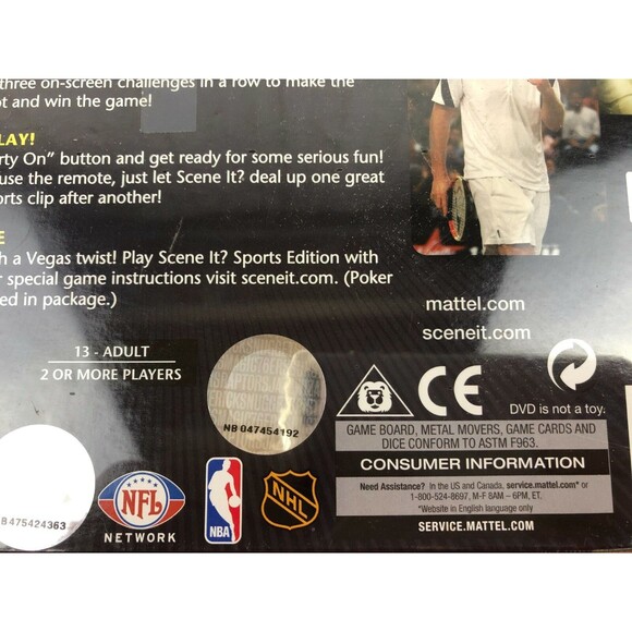 Scene It Sports ESPN The DVD Game Sports Trivia Brand New Sealed - Picture 8 of 9